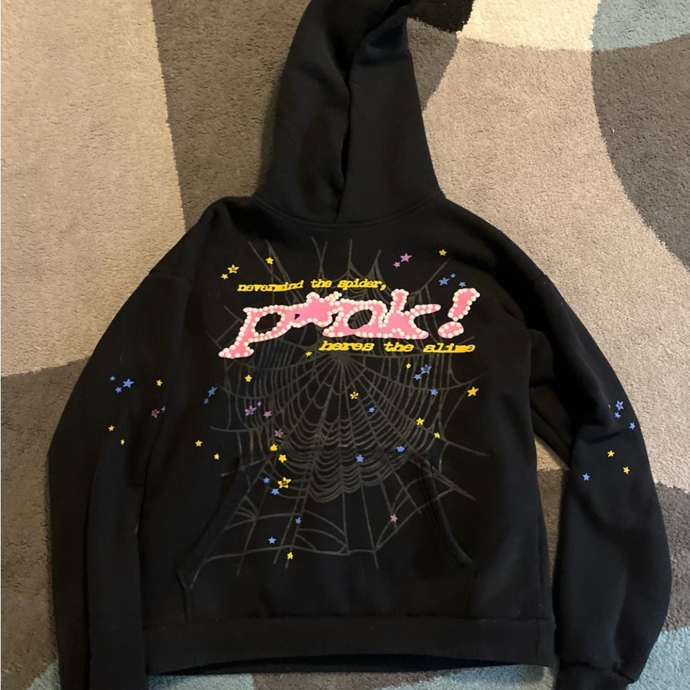 Sp5der p*nk hoodie
